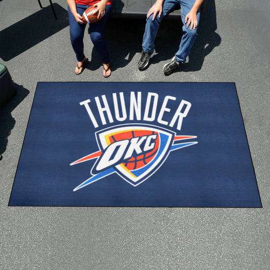 Oklahoma City Thunder Ulti-Mat Rug - 5ft. x 8ft.