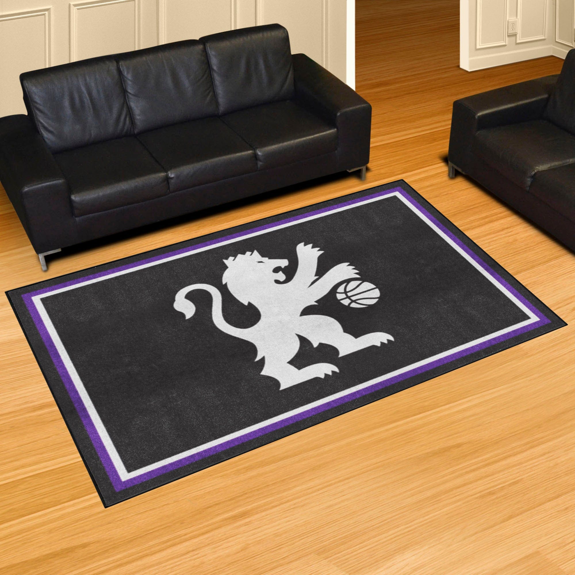 Sacramento Kings 5ft. x 8 ft. Plush Area Rug - Sacramento Kings