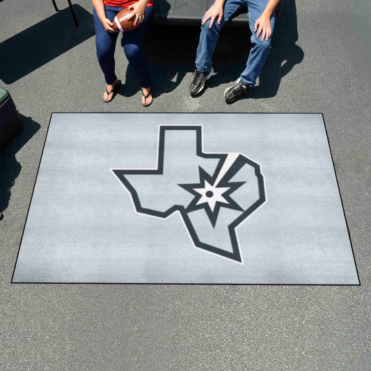 San Antonio Spurs Ulti-Mat Rug - 5ft. x 8ft.