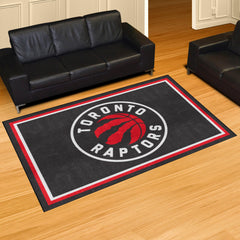 Toronto Raptors 5ft. x 8 ft. Plush Area Rug