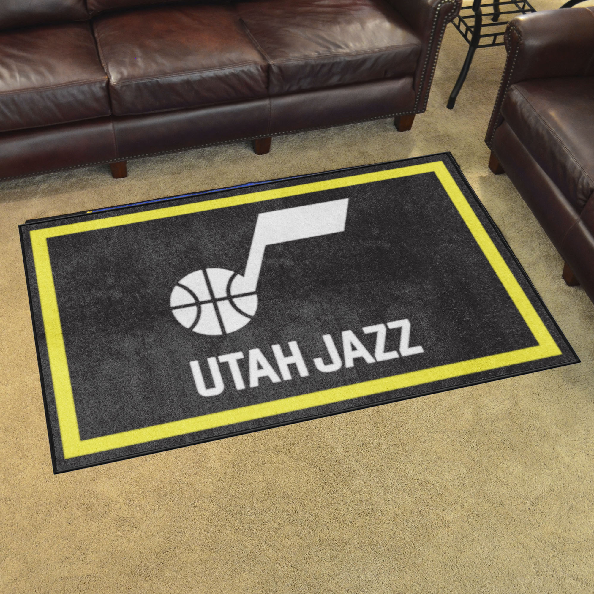 Utah Jazz 4ft. x 6ft. Plush Area Rug