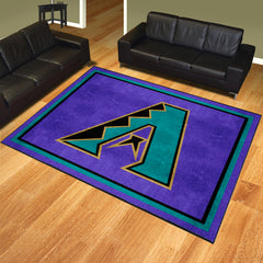 Arizona Diamondbacks 8ft. x 10 ft. Plush Area Rug - Retro Collection