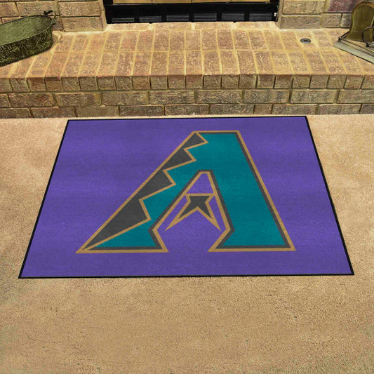 Alfombra All-Star de los Arizona Diamondbacks - 34 x 42,5 pulgadas - Colección Retro