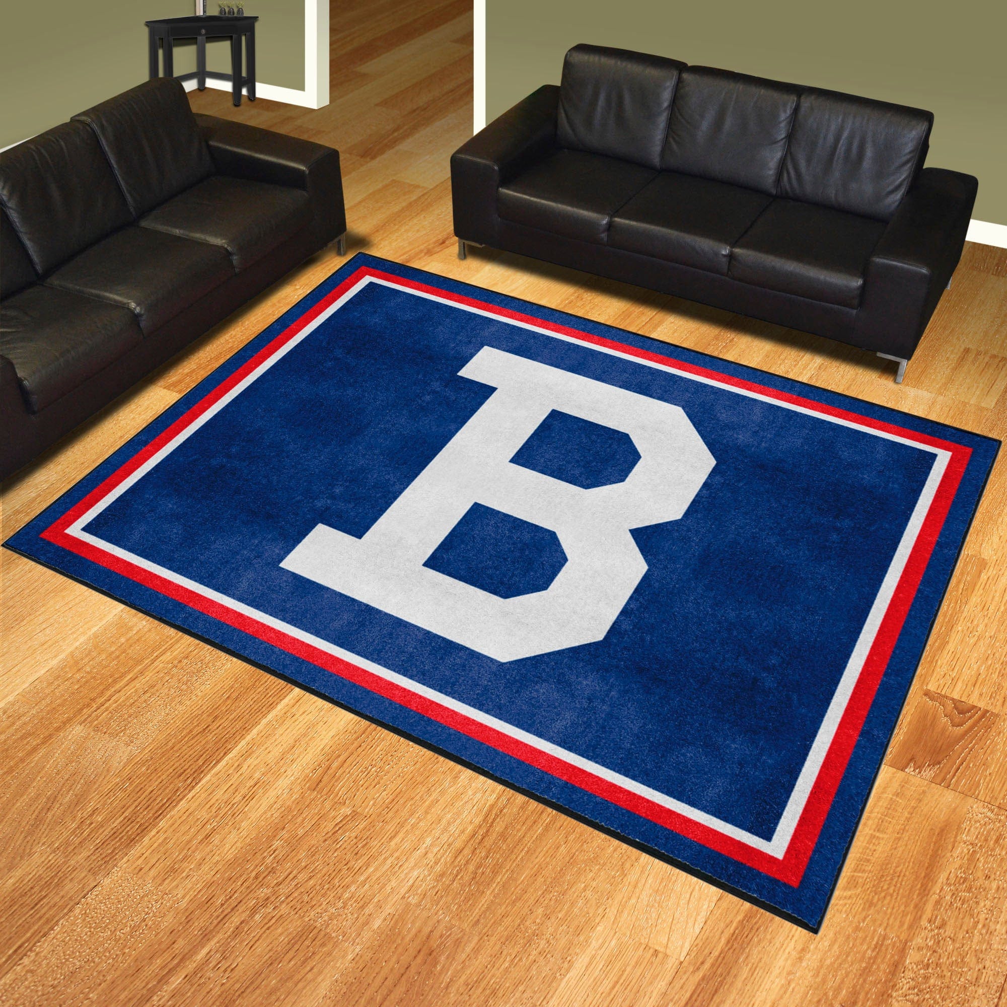 Atlanta Braves 8ft. x 10 ft. Plush Area Rug - Retro Collection - Atlanta Braves