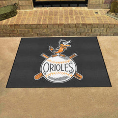 Baltimore Orioles All-Star Rug - 34 in. x 42.5 in. - Retro Collection - Baltimore Orioles