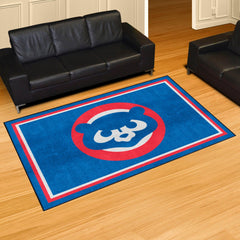 Chicago Cubs 5ft. x 8 ft. Plush Area Rug - Retro Collection - Chicago Cubs