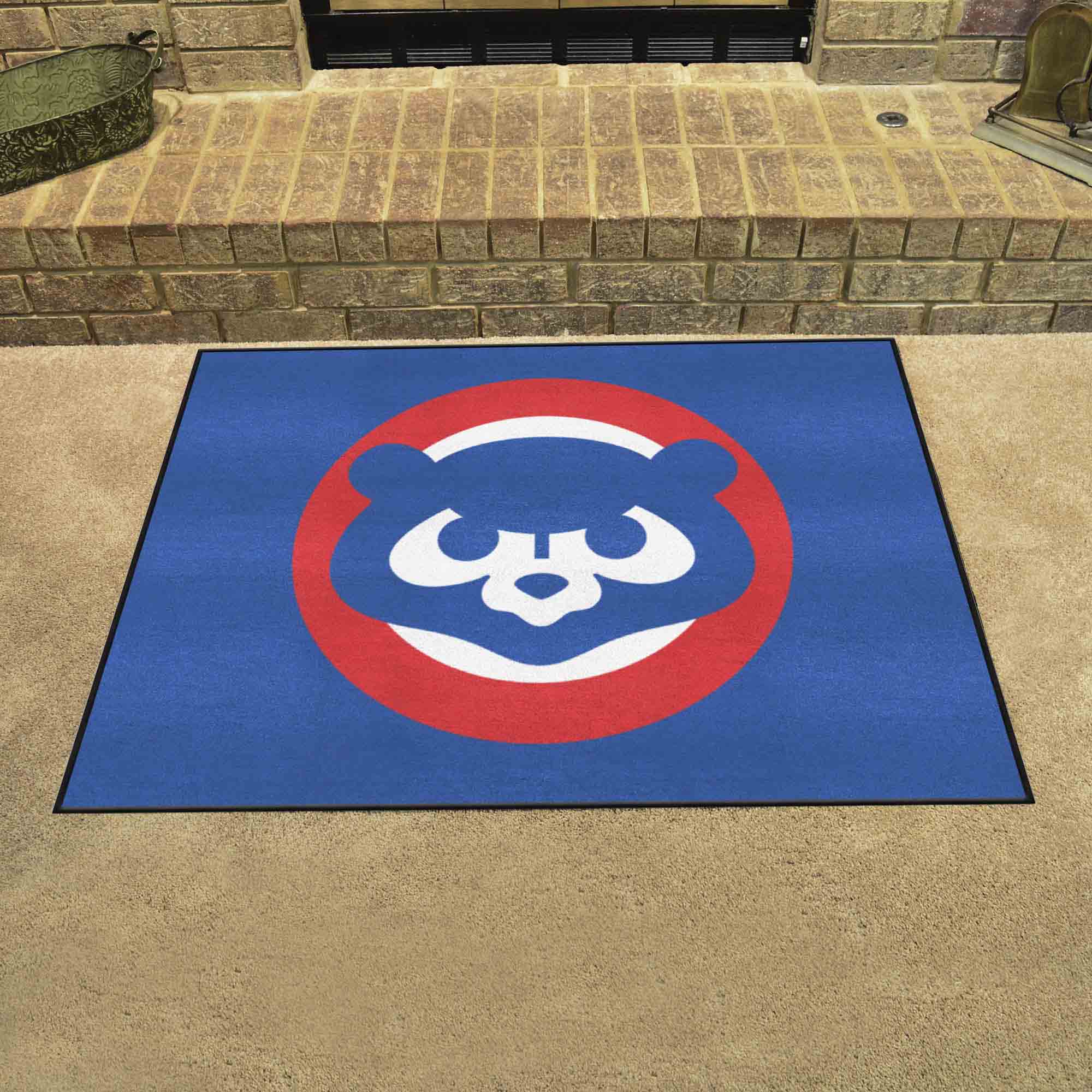 Chicago Cubs All-Star Rug - 34 in. x 42.5 in. - Retro Collection - Chicago Cubs