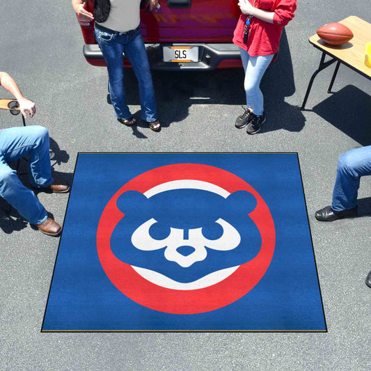 Chicago Cubs Tailgater Rug - 5ft. x 6ft. - Retro Collection - Chicago Cubs