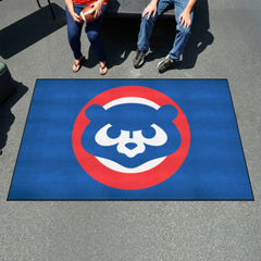 Chicago Cubs Ulti-Mat Rug - 5ft. x 8ft. - Retro Collection - Chicago Cubs