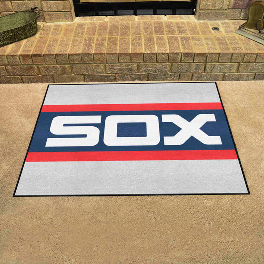 Chicago White Sox All-Star Rug - 34 in. x 42.5 in. - Retro Collection - Chicago White Sox