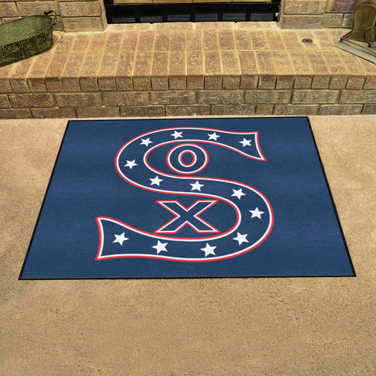 Chicago White Sox All-Star Rug - 34 in. x 42.5 in. - Retro Collection - Chicago White Sox