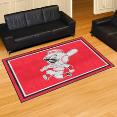 Cincinnati Reds 5ft. x 8 ft. Plush Area Rug - Retro Collection