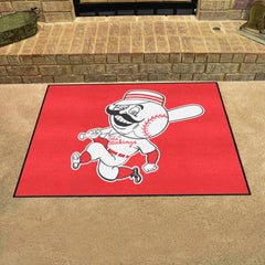 Cincinnati Reds All-Star Rug - 34 in. x 42.5 in. - Retro Collection - Cincinnati Reds