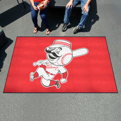 Cincinnati Reds Ulti-Mat Rug - 5ft. x 8ft. - Retro Collection