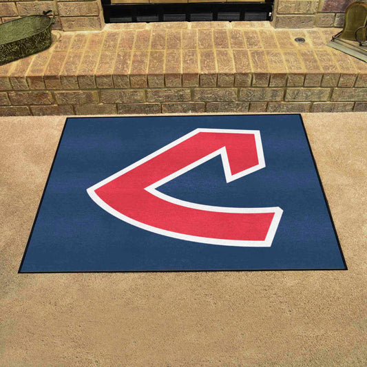 Cleveland Indians All-Star Rug - 34 in. x 42.5 in. - Retro Collection - Cleveland Indians