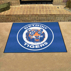 Alfombra All-Star de los Detroit Tigers - 34 x 42,5 pulgadas - Colección Retro