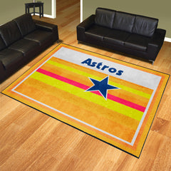 Houston Astros 8ft. x 10 ft. Plush Area Rug - Retro Collection