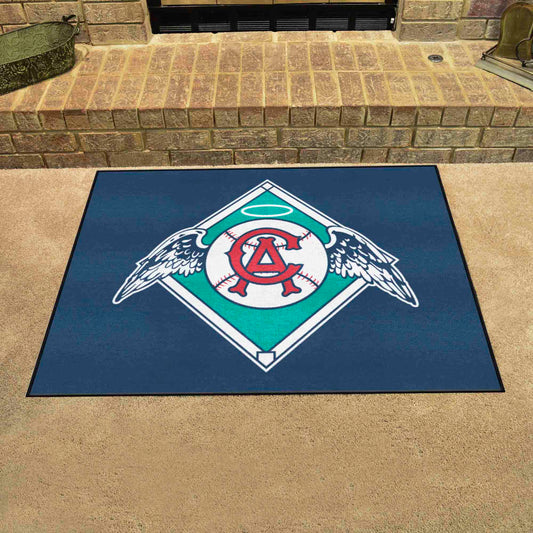 Anaheim Angels All-Star Rug - 34 in. x 42.5 in. - Retro Collection