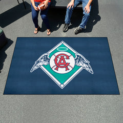 Anaheim Angels Ulti-Mat Rug - 5ft. x 8ft. - Retro Collection