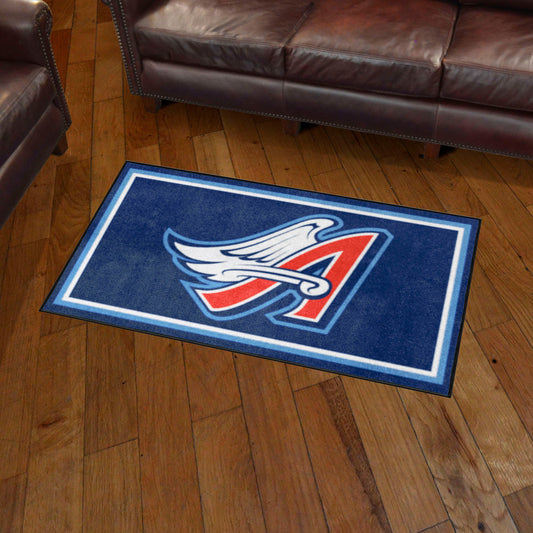 Anaheim Angels 3ft. x 5ft. Plush Area Rug - Retro Collection