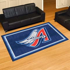 Anaheim Angels 5ft. x 8 ft. Plush Area Rug - Retro Collection