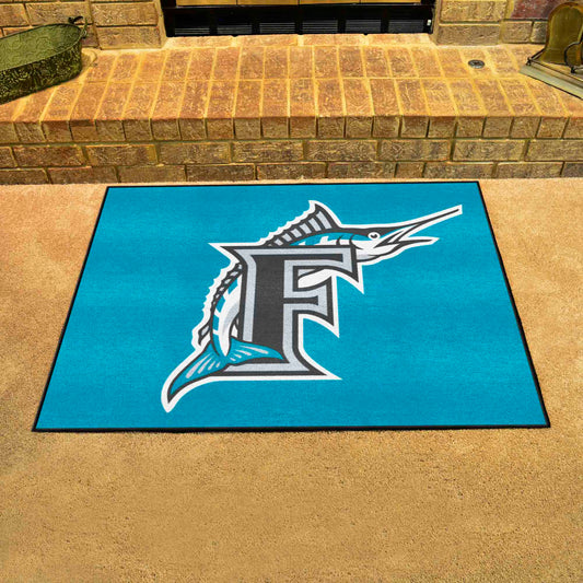 Alfombra All-Star de los Florida Marlins - 34 x 42,5 pulgadas - Colección Retro