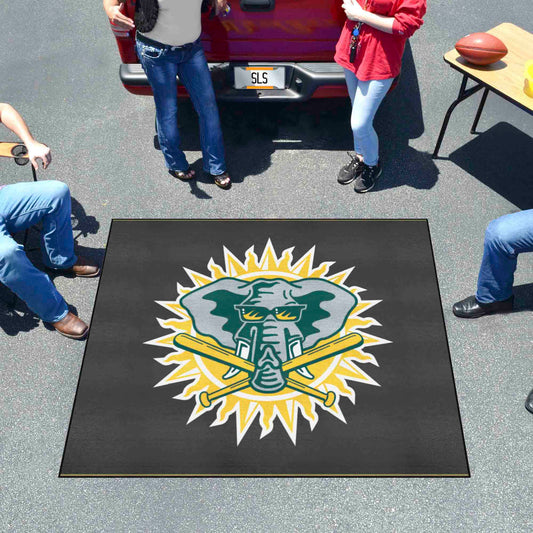 Oakland Athletics Tailgater Rug - 5ft. x 6ft. - Retro Collection