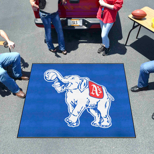 Oakland Athletics Tailgater Rug - 5ft. x 6ft. - Retro Collection