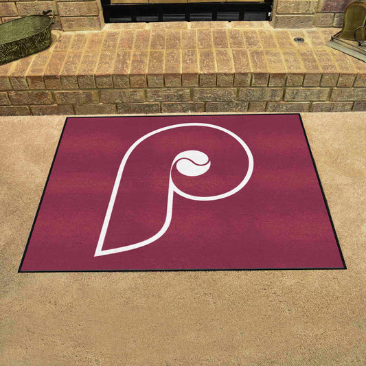 Alfombra All-Star de los Philadelphia Phillies - 34 x 42,5 pulgadas - Colección Retro