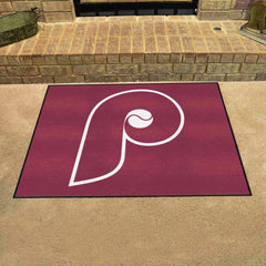 Philadelphia Phillies All-Star Rug - 34 in. x 42.5 in. - Retro Collection