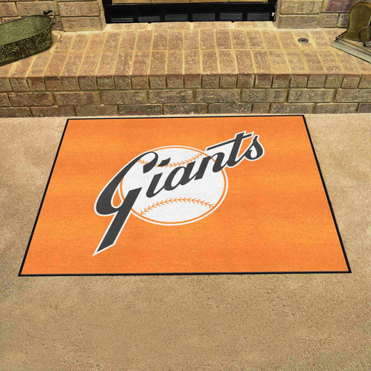 New York Giants All-Star Rug - 34 in. x 42.5 in. - Retro Collection - New York Giants