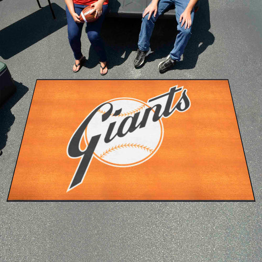 New York Giants Ulti-Mat Rug - 5ft. x 8ft. - Retro Collection