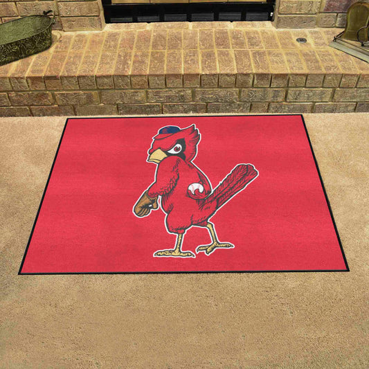 Alfombra All-Star de los St. Louis Cardinals - 34 in. x 42,5 in. - Colección Retro