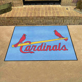 St. Louis Cardinals Tailgater Rug - 5ft. x 6ft. - Retro Collection