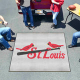 St. Louis Cardinals Tailgater Rug - 5ft. x 6ft. - Retro Collection