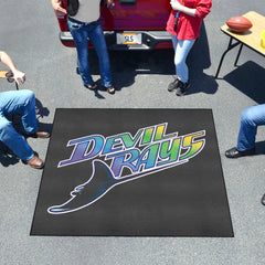 Tampa Bay Devil Rays Tailgater Rug - 5ft. x 6ft. - Retro Collection