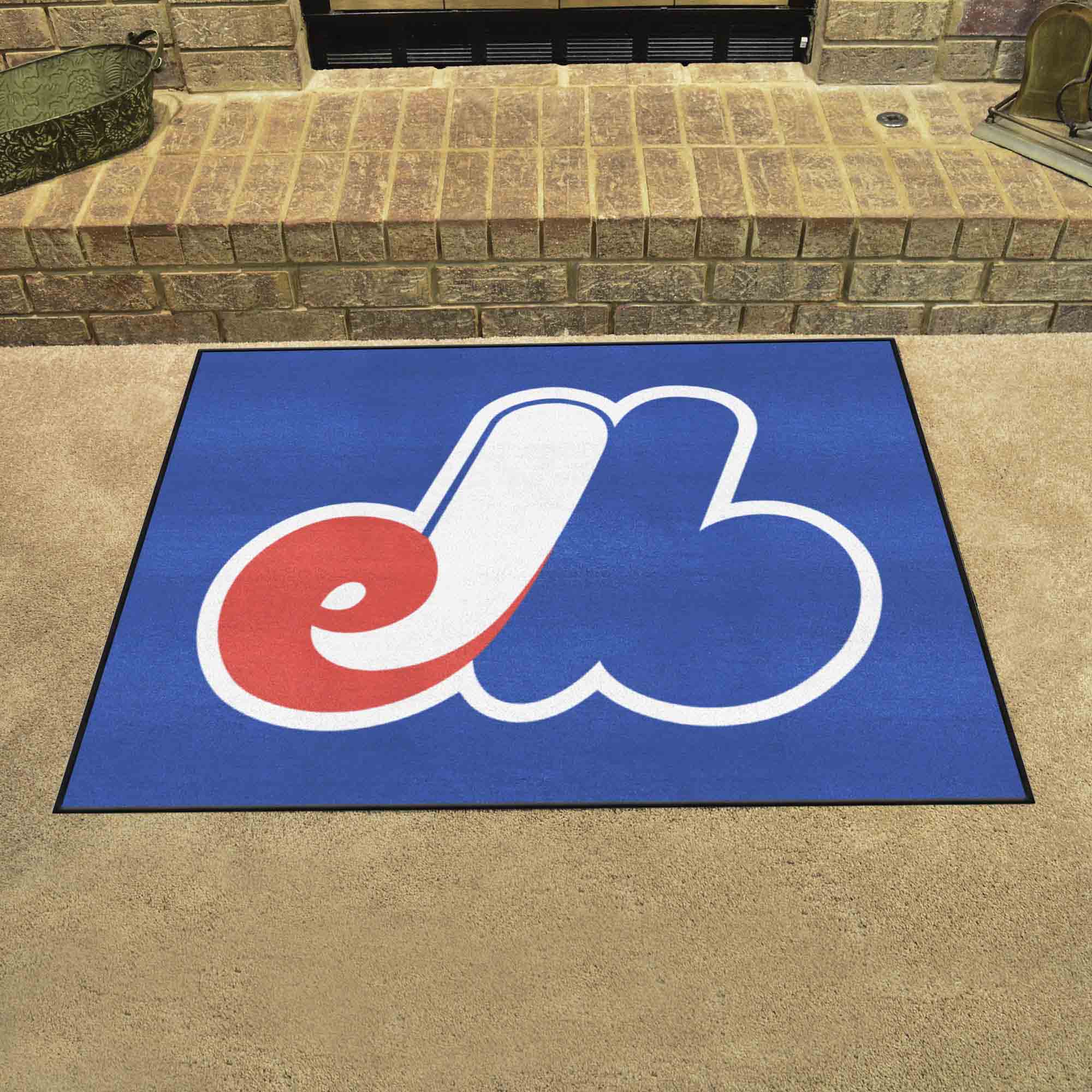 Montreal Expos All-Star Rug - 34 in. x 42.5 in. - Retro Collection