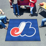 Alfombra para portero de los Expos de Montreal, 1,52 m x 1,83 m, colección retro