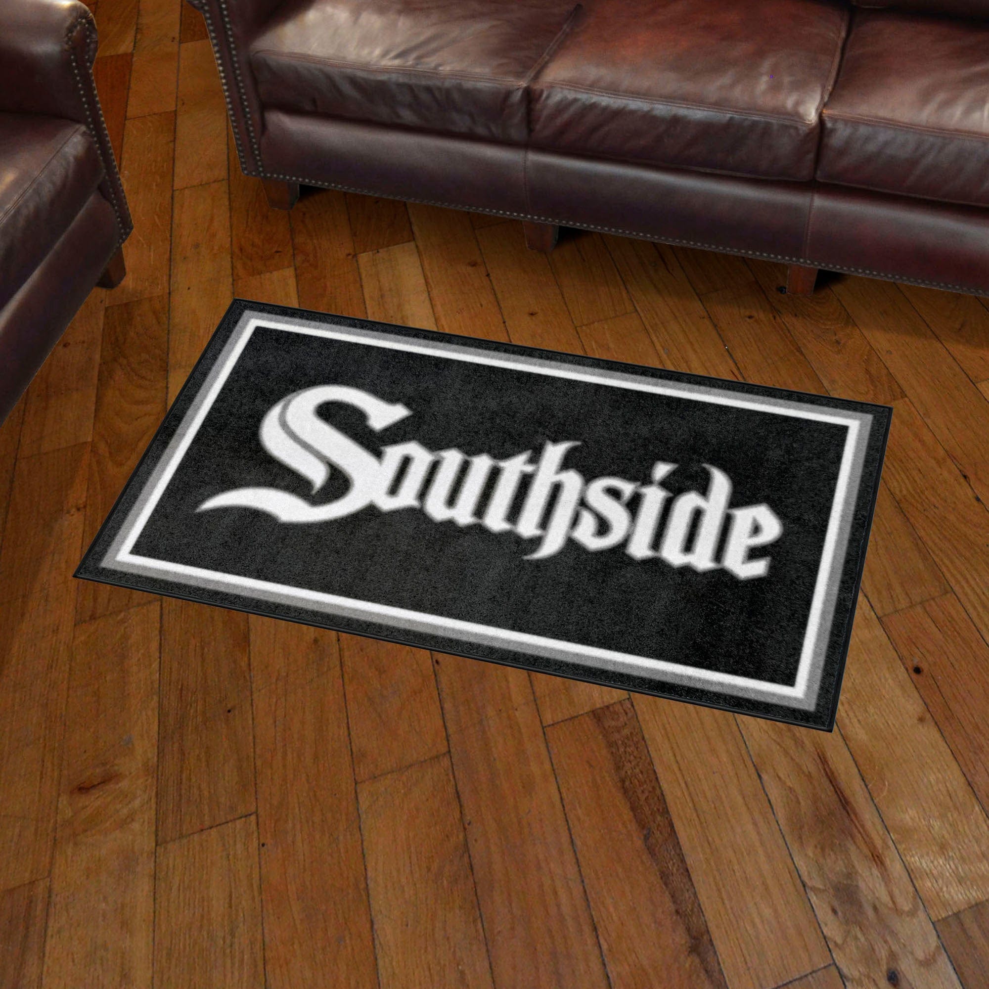 Chicago White Sox 3ft. x 5ft. Plush Area Rug Southside City Connect - Chicago White Sox