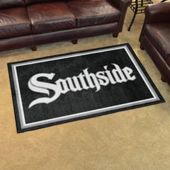 Chicago White Sox 4ft. x 6ft. Plush Area Rug Southside City Connect - Chicago White Sox