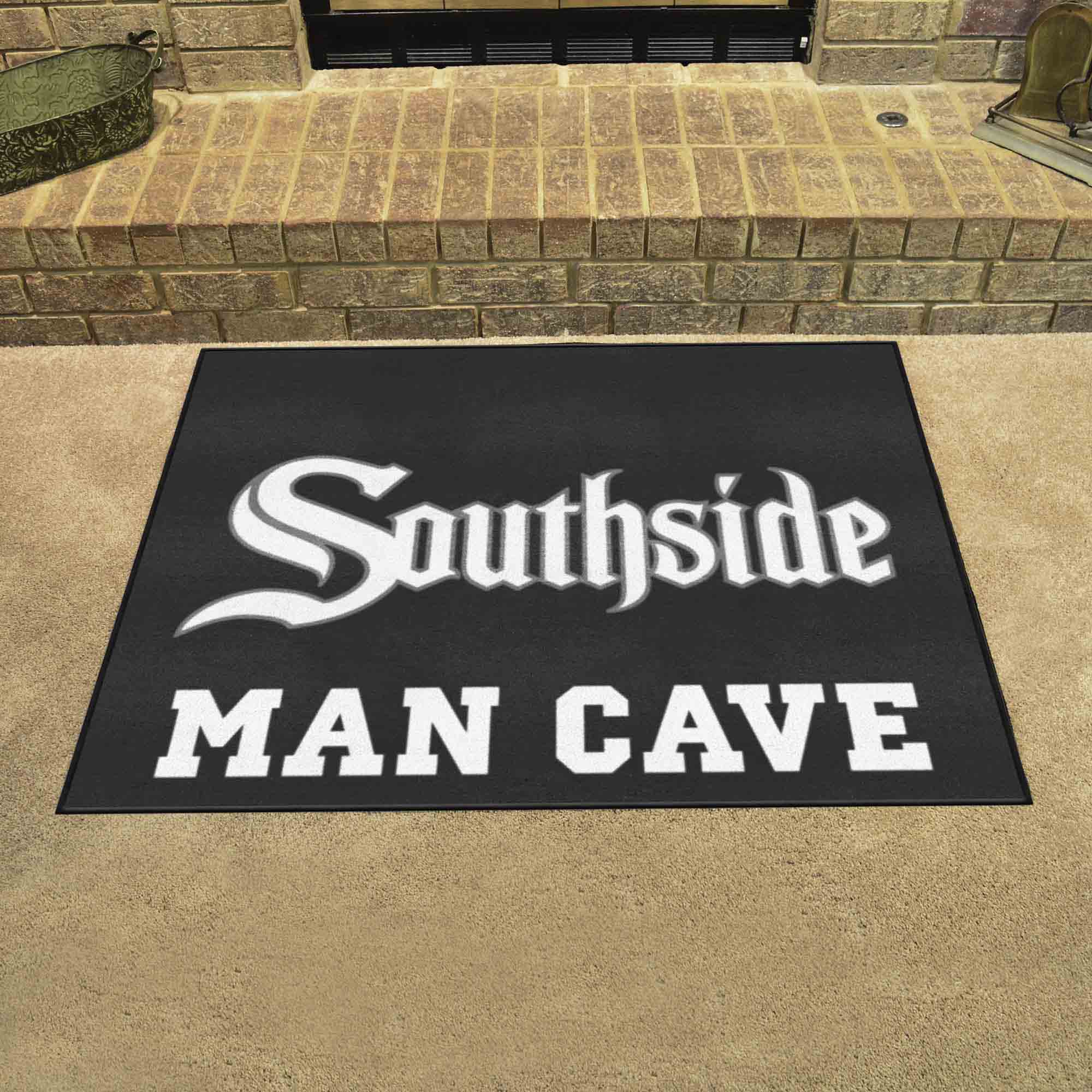 Chicago White Sox Man Cave All-Star Rug Southside City Connect - 34 in. x 42.5 in. - Chicago White Sox