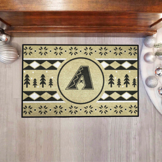 Arizona Diamondbacks Holiday Sweater Starter Mat Accent Rug - 19in. x 30in.