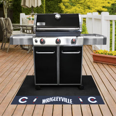 Chicago Cubs Vinyl Grill Mat - 26in. x 42in. - Chicago Cubs