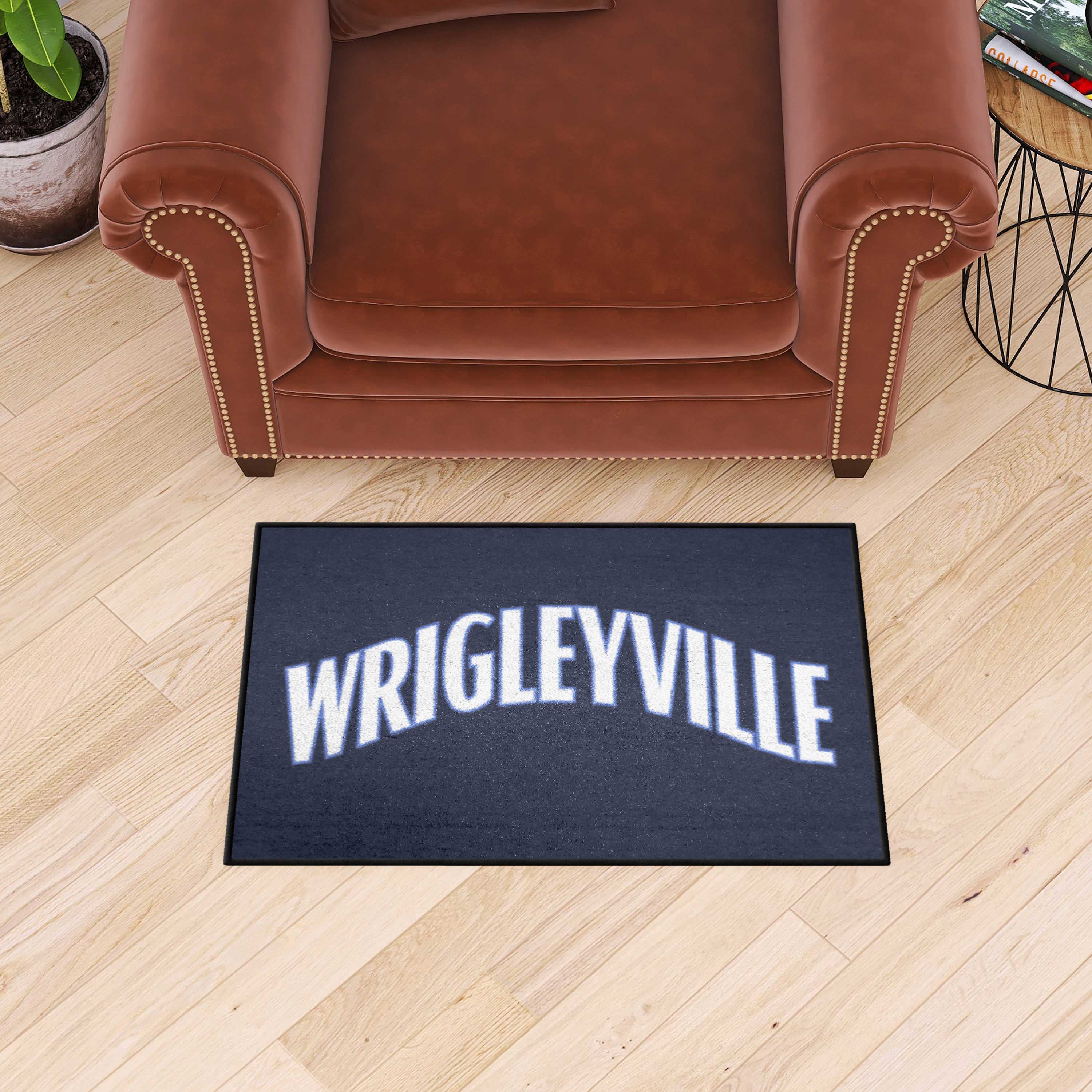 Chicago Cubs Starter Mat Accent Rug - 19in. x 30in. - Chicago Cubs