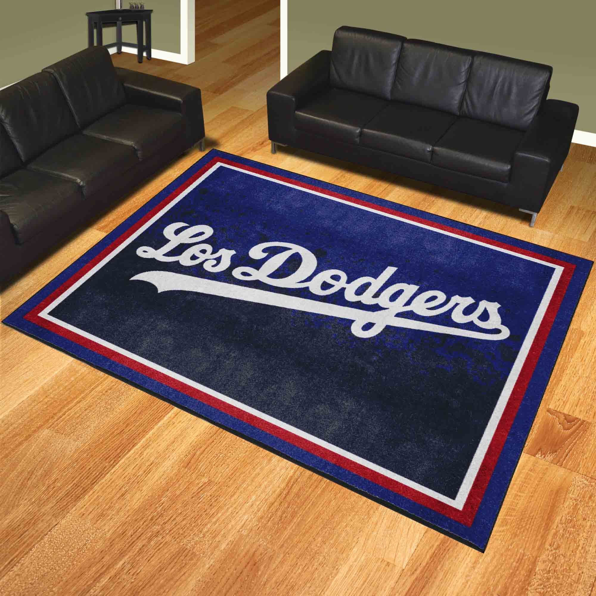 Los Angeles Dodgers 8ft. x 10 ft. Plush Area Rug