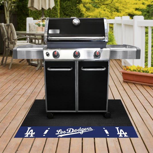 Los Angeles Dodgers Vinyl Grill Mat - 26in. x 42in.