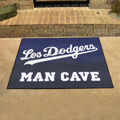 Los Angeles Dodgers Man Cave All-Star Rug - 34 in. x 42.5 in.