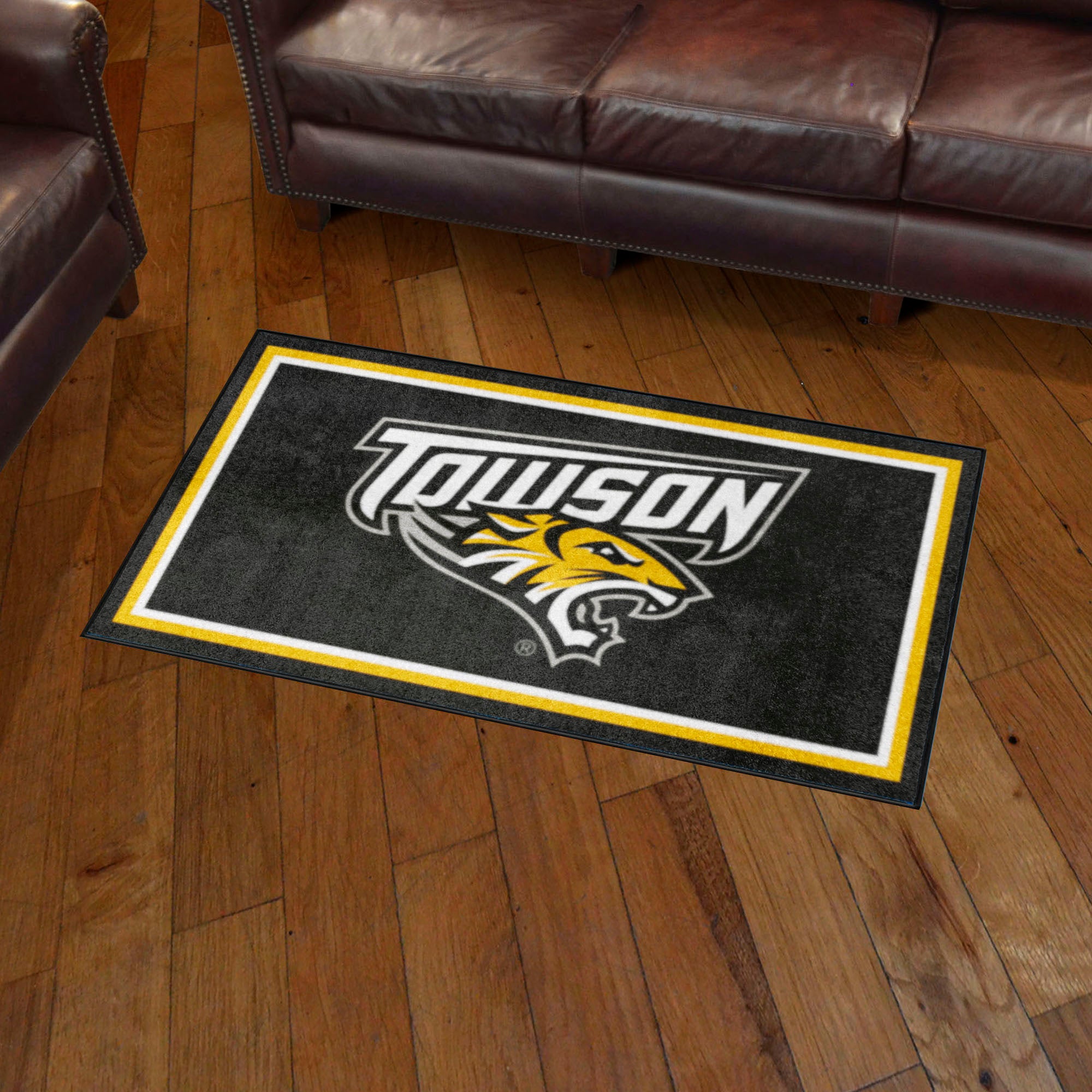 Towson Tigers 3ft. x 5ft. Plush Area Rug