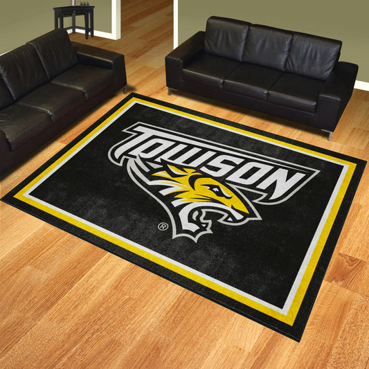 Towson Tigers 8ft. x 10 ft. Plush Area Rug