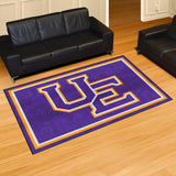 Evansville Purple Aces 5ft. x 8 ft. Plush Area Rug - Evansville